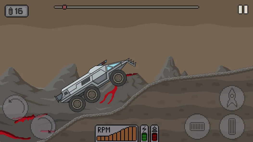 Death Rover: Space Zombie Race (Дэт Ровер)  [МОД Меню] Screenshot 5