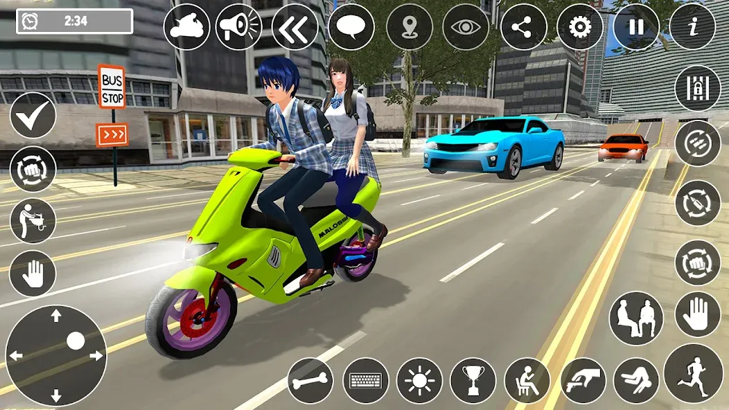 High School Boy Virtual Life  [МОД Unlimited Money] Screenshot 5