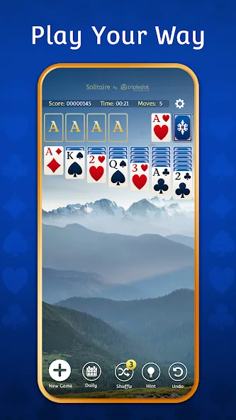 Solitaire: Classic Card Games  [МОД Mega Pack] Screenshot 5