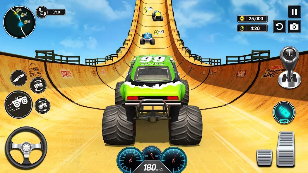 Monster Truck Games- Car Games  [МОД Unlimited Money] Screenshot 1