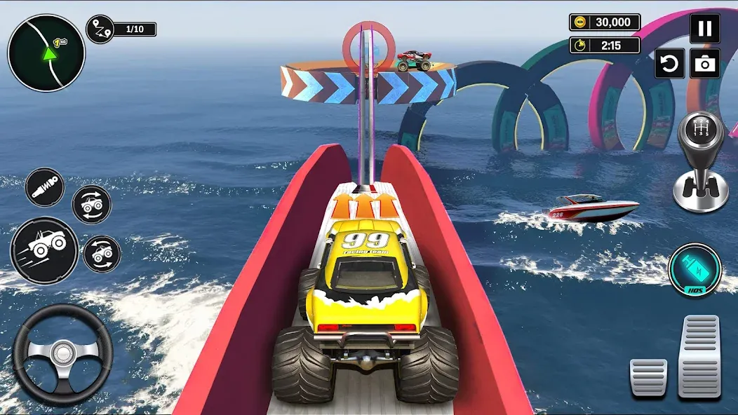 Monster Truck Games- Car Games  [МОД Unlimited Money] Screenshot 4