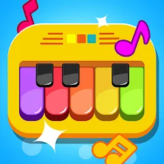 Скачать взломанную Baby Piano Kids Music Games  [МОД Много монет] - стабильная версия apk на Андроид