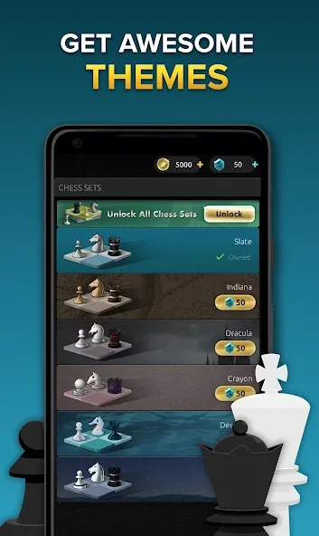 Chess Stars Multiplayer Online (Чесс Старс)  [МОД Menu] Screenshot 4