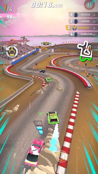 Rally Clash - Car Racing Game (Ралли Клаш)  [МОД Unlocked] Screenshot 1