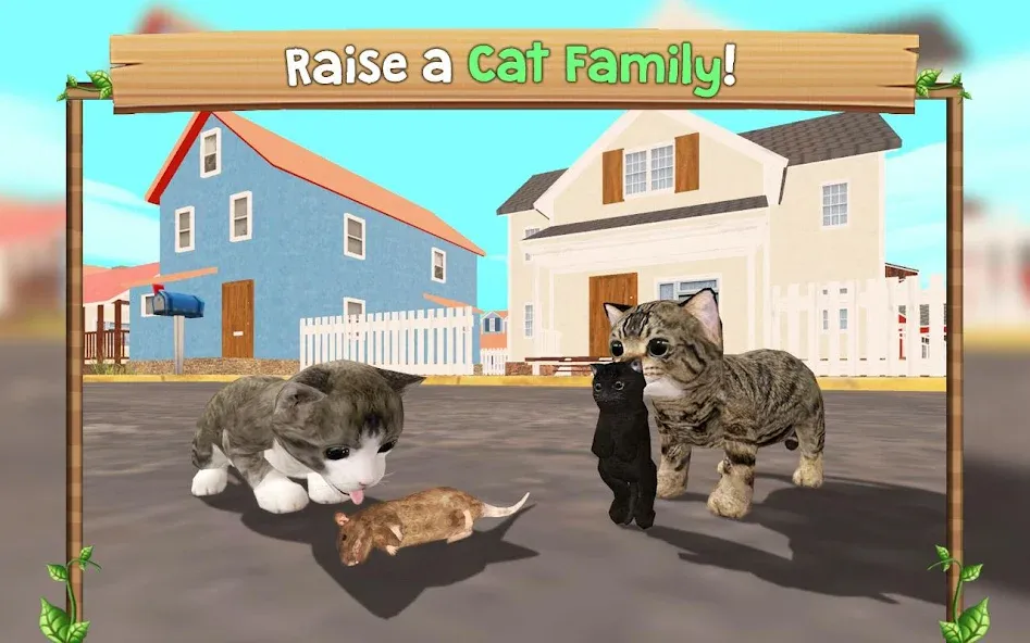 Cat Sim Online: Play with Cats  [МОД Menu] Screenshot 1