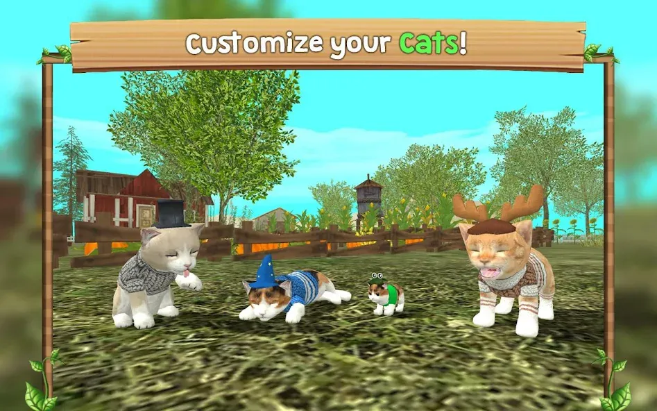 Cat Sim Online: Play with Cats  [МОД Menu] Screenshot 5