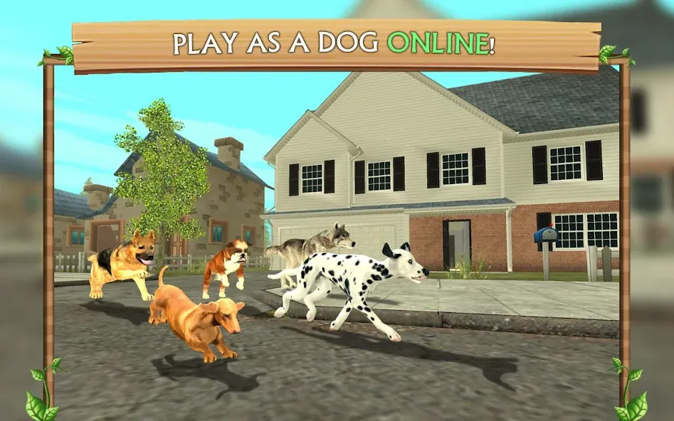 Dog Sim Online: Raise a Family  [МОД Unlimited Money] Screenshot 1