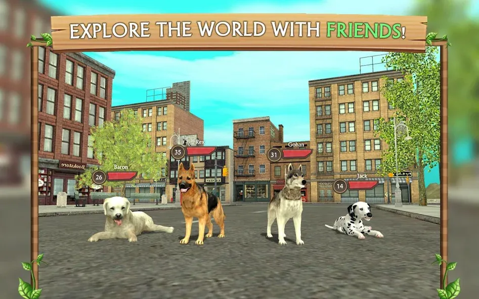 Dog Sim Online: Raise a Family  [МОД Unlimited Money] Screenshot 4