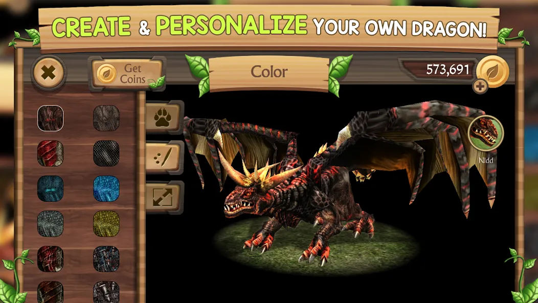 Dragon Sim Online: Be A Dragon  [МОД Menu] Screenshot 3