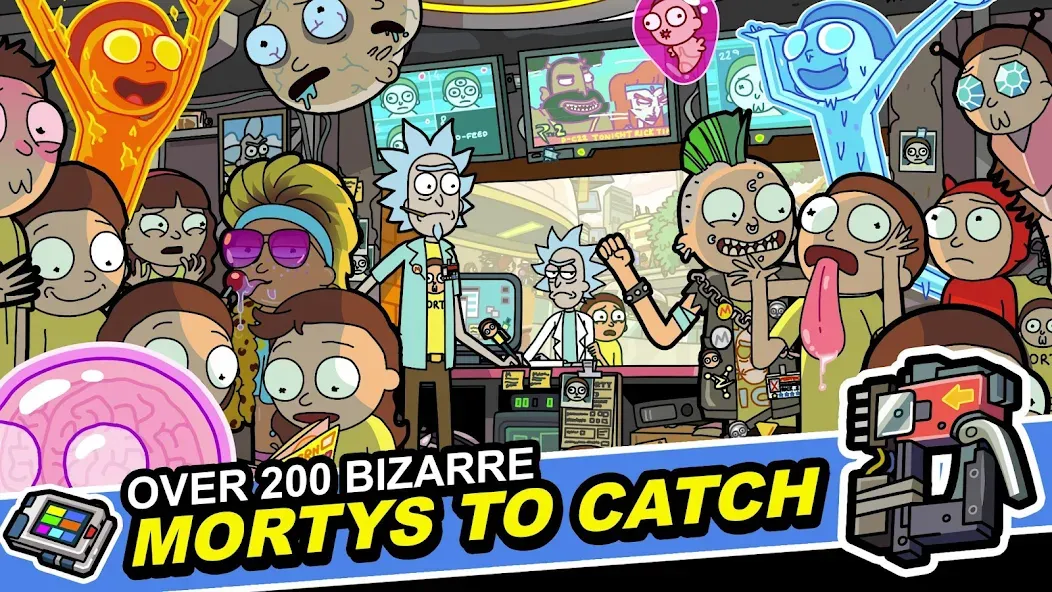 Rick and Morty: Pocket Mortys (Покет Мортис)  [МОД Меню] Screenshot 4