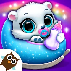 Взломанная Jungle Floof - Island Pet Care (Джангл Флооф)  [МОД Menu] - полная версия apk на Андроид