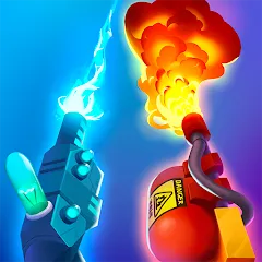 Скачать взлом Crazy Gun Inventor (Крейзи Ган Инвентор)  [МОД Mega Pack] - полная версия apk на Андроид