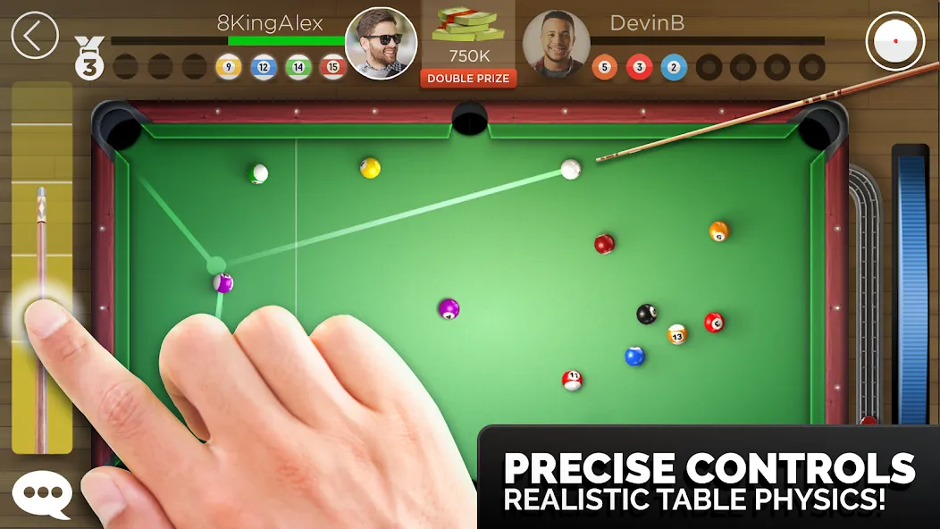 Kings of Pool - Online 8 Ball (Кингс оф Пул)  [МОД Unlocked] Screenshot 2