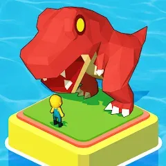 Взлом Dino Tycoon - 3D Building Game  [МОД Бесконечные монеты] - полная версия apk на Андроид