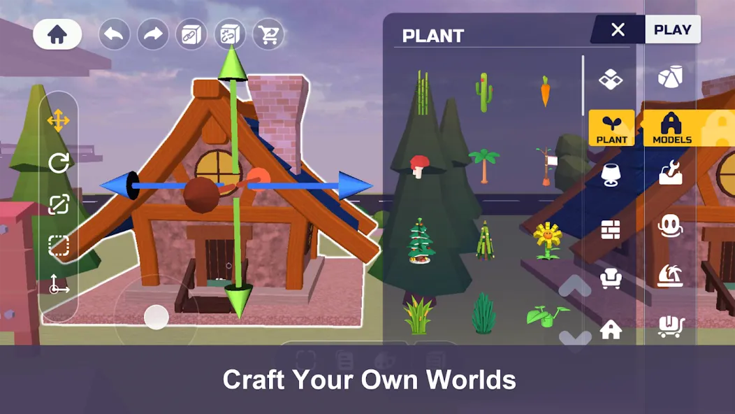 Uni - Craft your world (Юни)  [МОД Все открыто] Screenshot 1