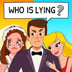 Скачать взлом Who is? Brain Teaser & Riddles  [МОД Бесконечные монеты] - полная версия apk на Андроид