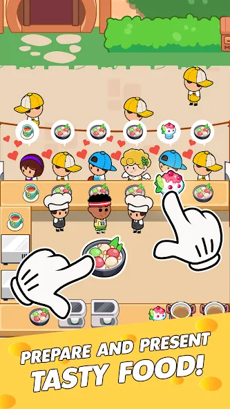 Food Fever: Restaurant Tycoon (Фуд Фивер)  [МОД Много денег] Screenshot 3