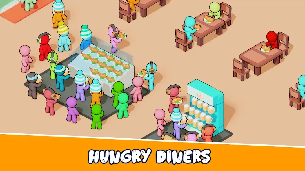 Kitchen Fever: Food Tycoon (Китчен Фивер)  [МОД Бесконечные деньги] Screenshot 2