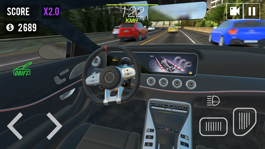 Racing in Car 2021 (Гонки на машинах 2021)  [МОД Menu] Screenshot 4