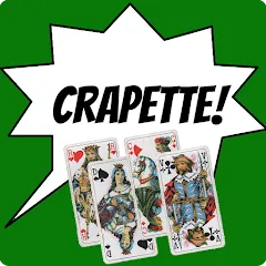 Скачать взломанную Crapette multiplayer solitaire (Крапет мультиплеер солитер)  [МОД Много монет] - стабильная версия apk на Андроид