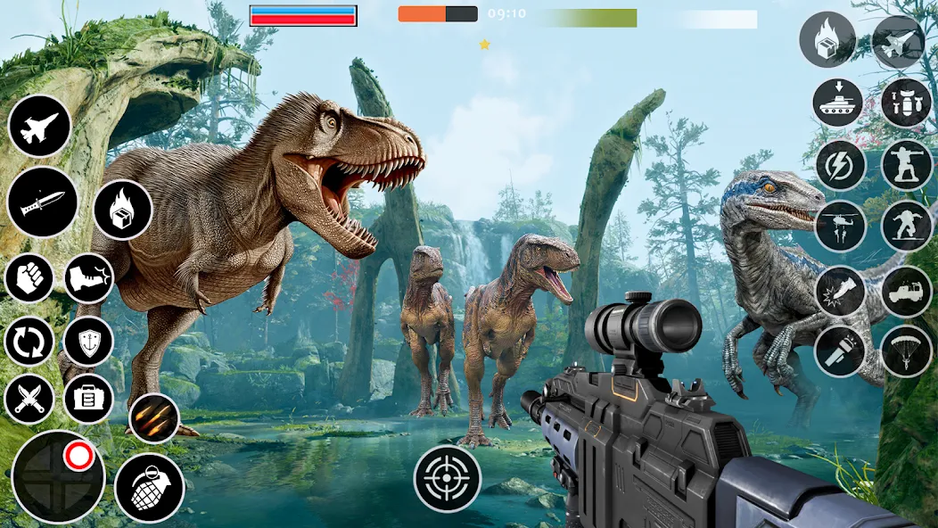 Wild Dino Hunting: Zoo Hunter (Дино Хантер)  [МОД Много денег] Screenshot 4