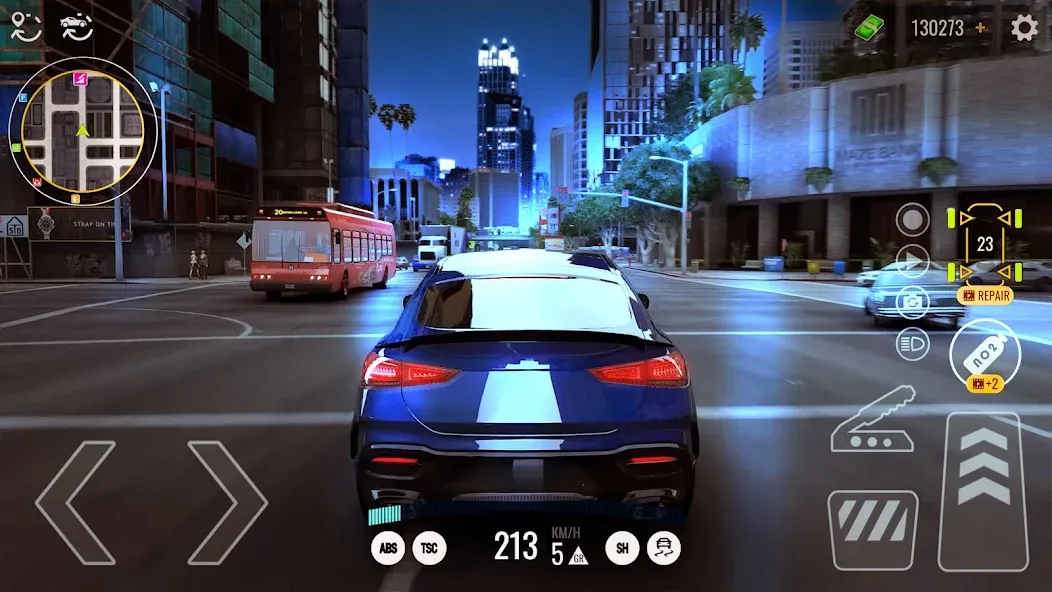 Driving Real Race City 3D (Драйвинг Реал Рейс Сити 3Д)  [МОД Много денег] Screenshot 4