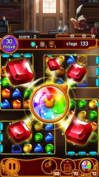 Jewel Magic Castle (Джуэл Мэджик Кэсл)  [МОД Unlocked] Screenshot 1