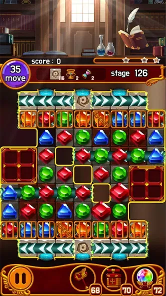 Jewel Magic Castle (Джуэл Мэджик Кэсл)  [МОД Unlocked] Screenshot 3