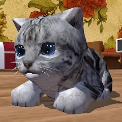 Взломанная Cute Pocket Cat 3D (Сьют Покет Кэт 3Д)  [МОД Menu] - последняя версия apk на Андроид