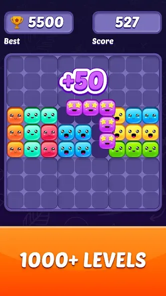 Block Puzzle Game (Блокголоволомка игра)  [МОД Все открыто] Screenshot 2