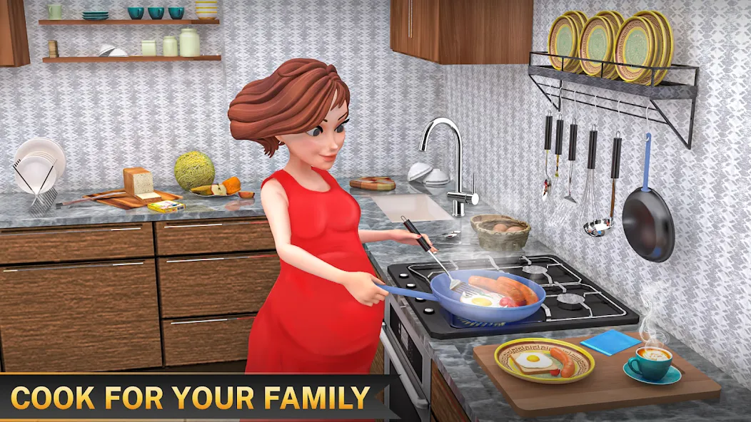 The Mother Sim Life Mom Games  [МОД Меню] Screenshot 4