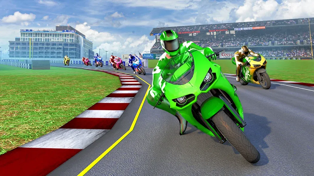 3D Bike Racing Games Offline  [МОД Много монет] Screenshot 5