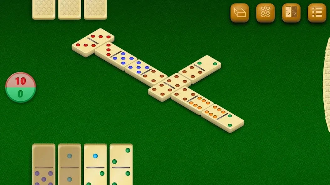 Dominoes (Домино)  [МОД Бесконечные монеты] Screenshot 1