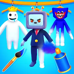 Взломанная DIY Factory : Garten Monsters (ДИУАЙ Фактори)  [МОД Unlimited Money] - полная версия apk на Андроид