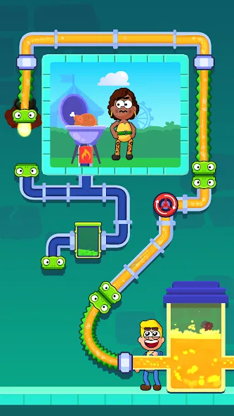 Flow Legends: Pipe Games (Флоу Легенды)  [МОД Menu] Screenshot 2