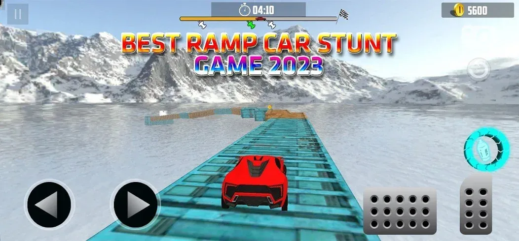 Ramp Car Stunt Challenge (Рамп Кар Стант Челлендж)  [МОД Много денег] Screenshot 1