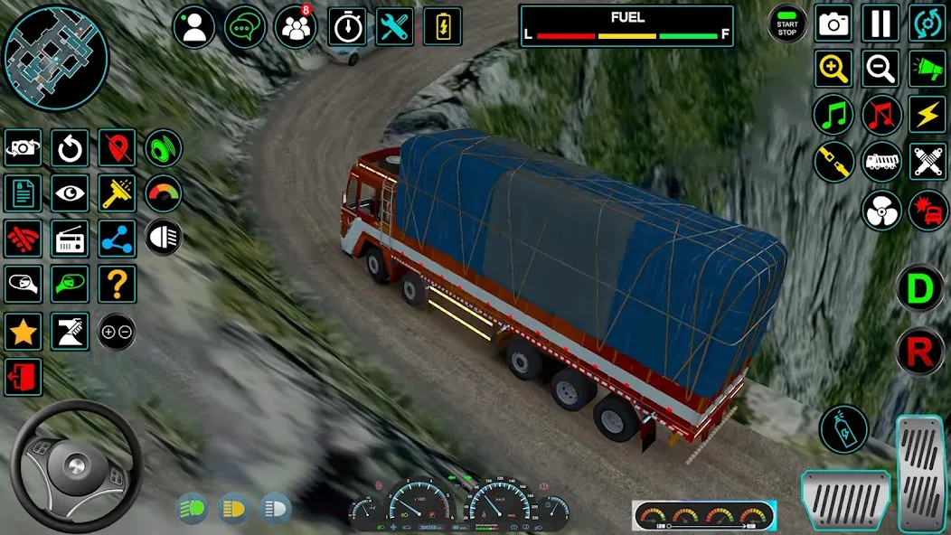 Indian Truck Offroad Cargo Sim (Индийский грузовик   )  [МОД Unlimited Money] Screenshot 4