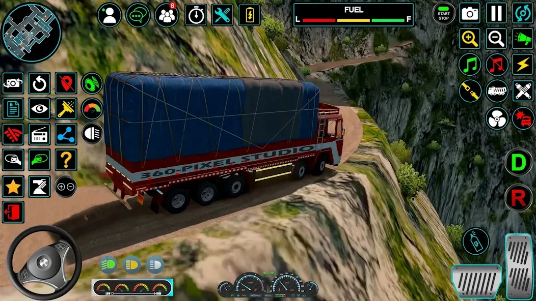 Indian Truck Offroad Cargo Sim (Индийский грузовик   )  [МОД Unlimited Money] Screenshot 5