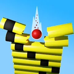 Взлом Ball: Blast colorful bricks 3d  [МОД Unlocked] - стабильная версия apk на Андроид