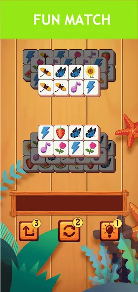 Tile Match Pro (Тайл Матч Про)  [МОД Бесконечные монеты] Screenshot 1