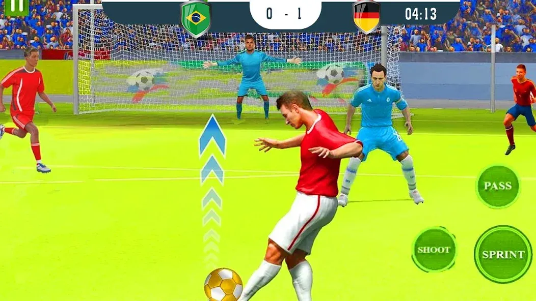 ultimate football game 2024  [МОД Бесконечные деньги] Screenshot 2