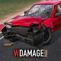 Взлом WDAMAGE: Car Crash (ВДАМАГЕ)  [МОД Много денег] - последняя версия apk на Андроид