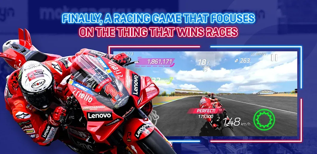 MotoGP Racing '23  [МОД Unlocked] Screenshot 1