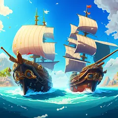 Скачать взломанную Pirate Raid - Caribbean Battle (Пиратское налетении)  [МОД Много денег] - полная версия apk на Андроид