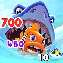 Взлом Fish Go.io - Be the fish king  [МОД Бесконечные монеты] - полная версия apk на Андроид