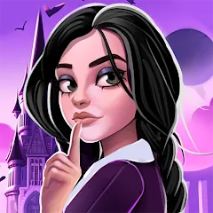 Скачать взломанную Weekday Merge: Mansion Mystery  [МОД Бесконечные монеты] - полная версия apk на Андроид