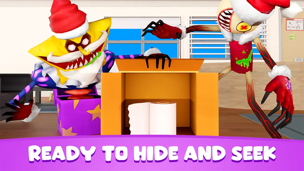 Hide and Go Seek: Monster Hunt (Хайд энд Гоу Сик)  [МОД Много монет] Screenshot 1