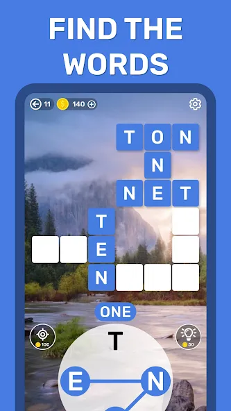 Word Search Puzzle Game  [МОД Unlocked] Screenshot 3