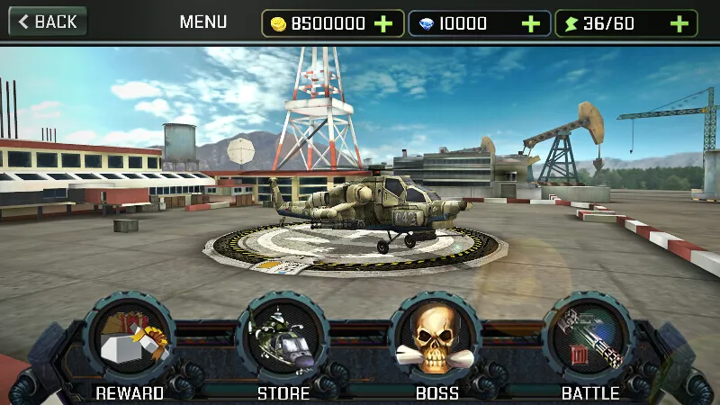 Gunship Strike 3D  [МОД Меню] Screenshot 3