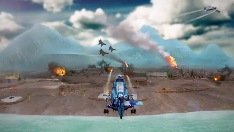 Gunship Strike 3D  [МОД Меню] Screenshot 5